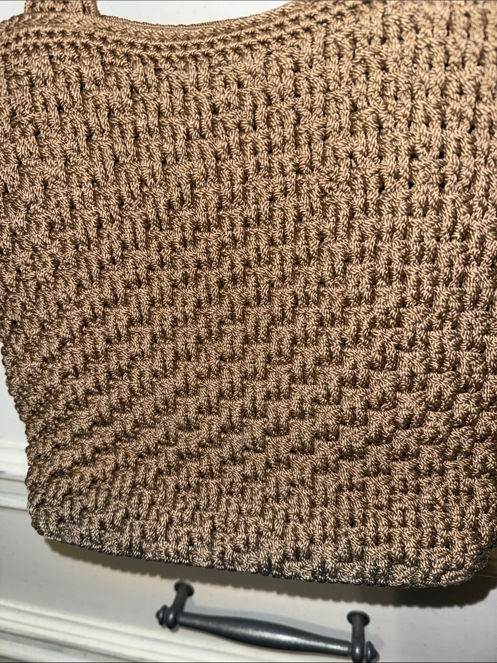 The Sak Brown/Sable  Crochet Tote/crossbody  Bag